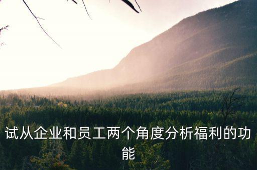 福利為什么激勵，企業(yè)員工福利對激勵員工有什么作用