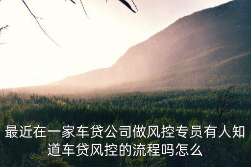 風控審核要注意什么，風控人員的貸款審批關注哪些因素