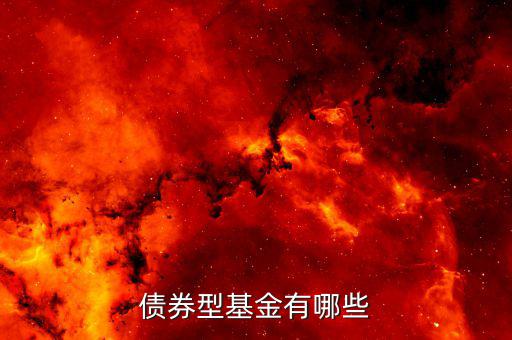 什么債券型基金好，有什么好的債券介紹