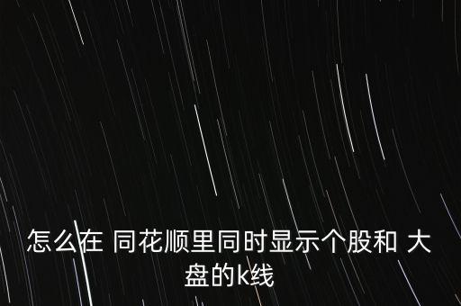 同花順大盤(pán)怎么看,開(kāi)啟同花順交易軟件輸入股票代碼或簡(jiǎn)稱