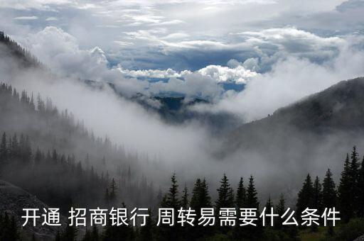 招商銀行周轉(zhuǎn)易怎么辦理,周轉(zhuǎn)easy短期貸款服務暫停了!