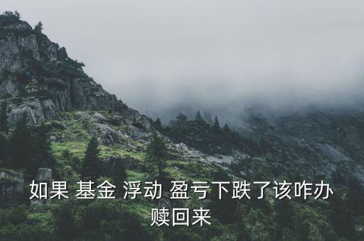 基金浮動盈虧怎么提取,浮動盈虧是正數(shù)，表示你賺了