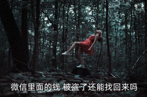  微信里面的錢 被盜了還能找回來(lái)嗎