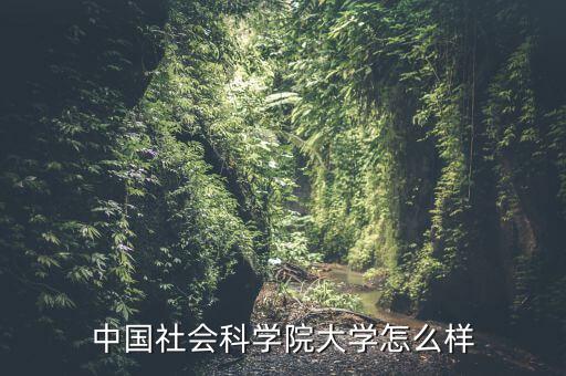 中國社會(huì)科學(xué)院大學(xué)怎么樣