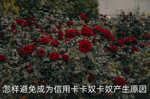 成卡奴怎么辦,避免成為信用卡奴，你必須知道