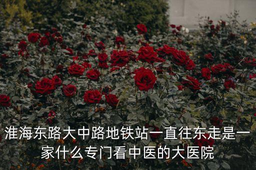 江蘇中醫(yī)院霍建華什么科室，淮海東路大中路地鐵站一直往東走是一家什么專門看中醫(yī)的大醫(yī)院