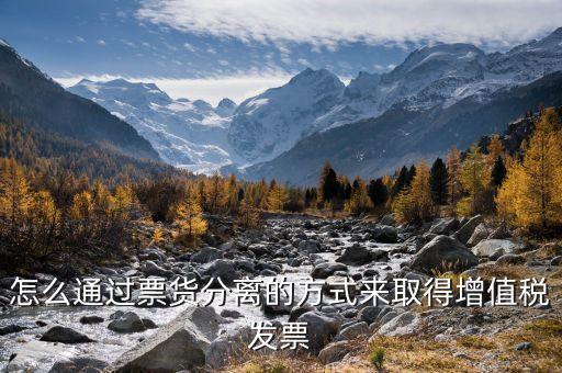 什么叫票貨分離，什么叫銀行商票