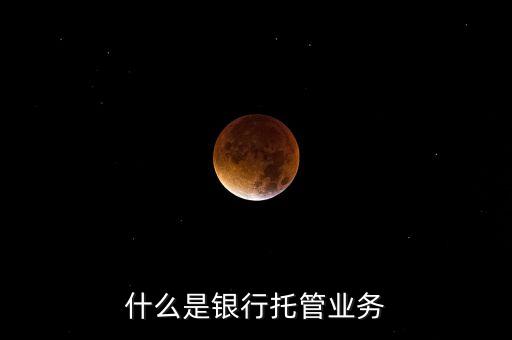 什么是托管清算，什么是清算