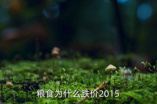 為什么現(xiàn)在糧食降價(jià)，現(xiàn)在的糧食為什么掉價(jià)了