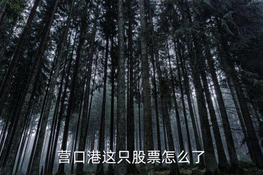 營口港為什么不漲，營口港現(xiàn)在會大漲嗎