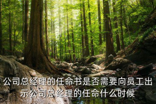 國(guó)企高管任免時(shí)間什么時(shí)候，國(guó)企的領(lǐng)導(dǎo)負(fù)責(zé)人是怎么任免的