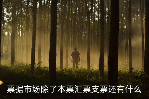票據(jù)市場是各類票據(jù)什么的，票據(jù)貼現(xiàn)市場屬于貨幣市場嗎