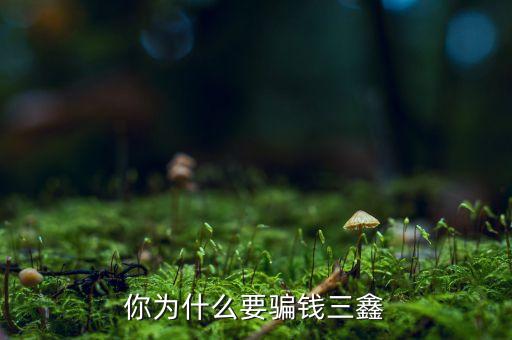 為什么中航三鑫，你為什么要騙錢三鑫