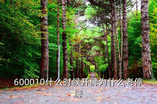 迪森股份什么時候開牌，600010什么時候開牌為什么老停牌