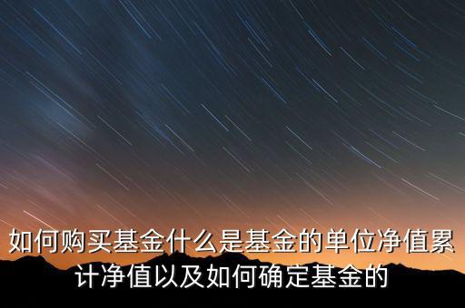 什么是基金合約單位，投資中合約單位是意思