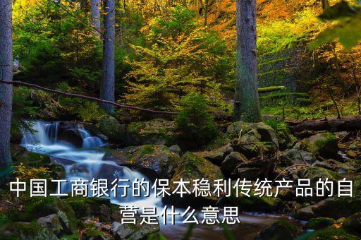 什么是銀行自營，什么叫銀行的自營業(yè)務(wù)