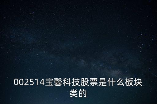 002514寶馨科技做什么的，002514寶馨科技會上漲嗎