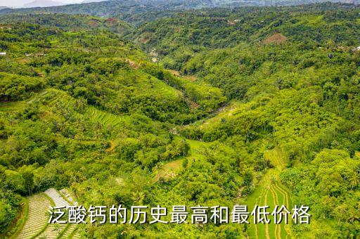 泛酸鈣為什么漲價，D泛酸鈣多少價格每公斤