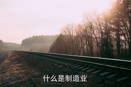 什么是制造行業(yè)，制造業(yè)指哪些行業(yè)數(shù)控車床工作算嗎