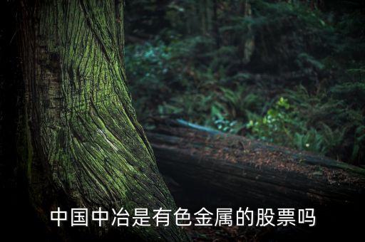 中國中冶屬于什么板塊，中國中冶在哪個(gè) 版塊