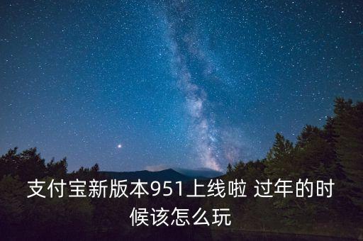 支付寶最新版本是什么，手機(jī)支付寶最新版本