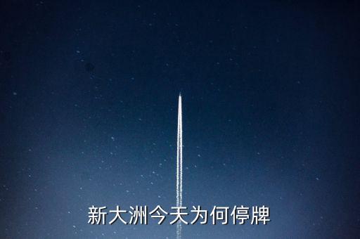 新大州a什么時(shí)候復(fù)牌，公告出來了請(qǐng)懂行的解釋一下什么時(shí)候可以復(fù)牌
