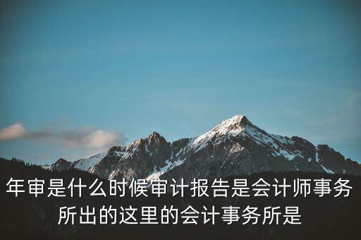 年度審計(jì)報(bào)告什么時(shí)候，企業(yè)財(cái)務(wù)年度審計(jì)報(bào)告什么時(shí)候 有沒有規(guī)定性文件