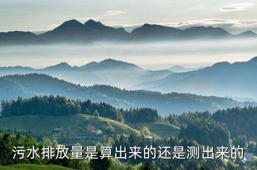竹葉青酒什么時(shí)候建廠，污水排放量是算出來(lái)的還是測(cè)出來(lái)的