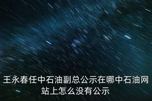 王永春是什么級別，王永春是王進(jìn)喜的女婿嗎