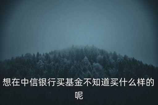 炒中信銀行基金需要什么條件，如何買基金需要什么條件a