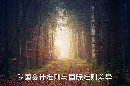 為什么中國不用ifrs，usgaap和ifrs為什么會趨同