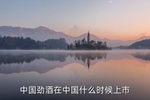 勁酒什么時候上市的，中國勁酒在中國什么時候上市