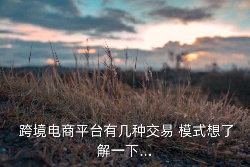 上?？缇畴娮由虅漳Ｊ?跨境電子商務物流的主要模式有