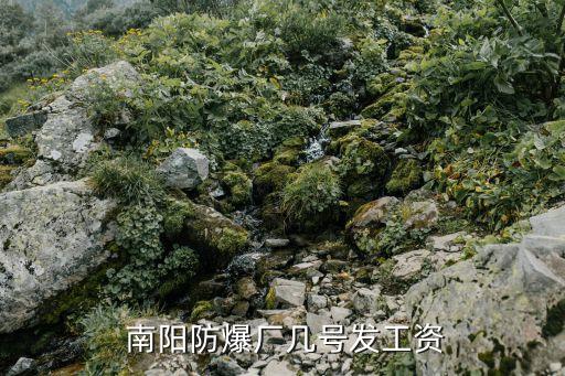  南陽防爆廠幾號(hào)發(fā)工資