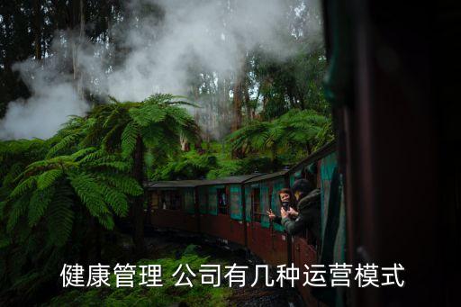  健康管理 公司有幾種運營模式
