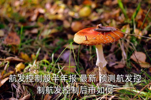 航發(fā)控制股半年報 最新 預測航發(fā)控制航發(fā)控制后市如何