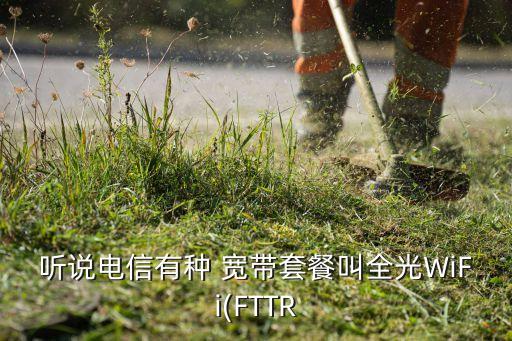 聽(tīng)說(shuō)電信有種 寬帶套餐叫全光WiFi(FTTR