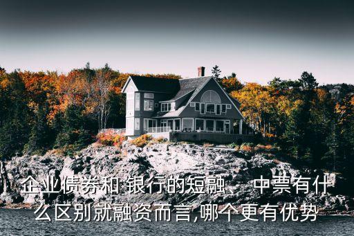 企業(yè)債券和 銀行的短融、 中票有什么區(qū)別就融資而言,哪個(gè)更有優(yōu)勢(shì)