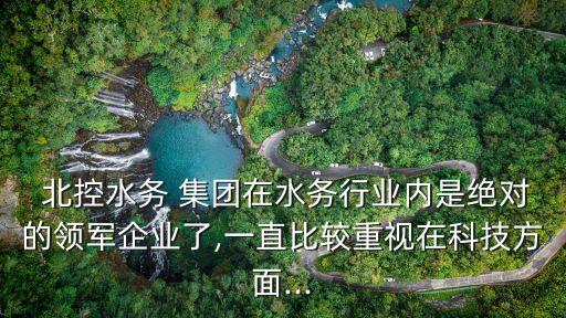  北控水務 集團在水務行業(yè)內(nèi)是絕對的領軍企業(yè)了,一直比較重視在科技方面...