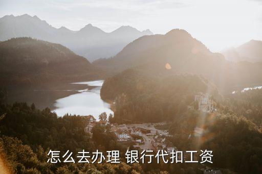 如何讓銀行代扣款,個(gè)人可以委托銀行代扣款嗎
