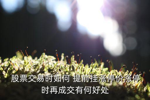 怎樣提前買(mǎi)漲停板的股票,怎樣才能抓到漲停板的股票