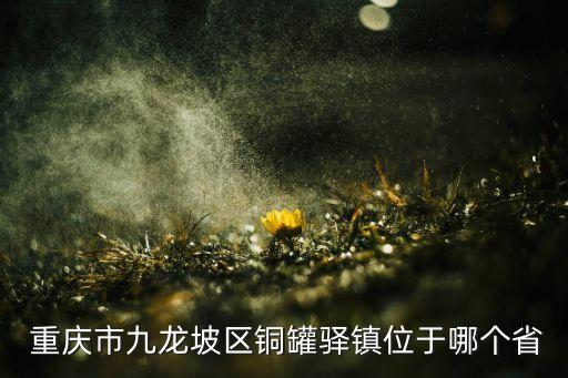  重慶市九龍坡區(qū)銅罐驛鎮(zhèn)位于哪個省