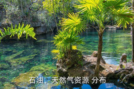  石油、天然氣資源 分布