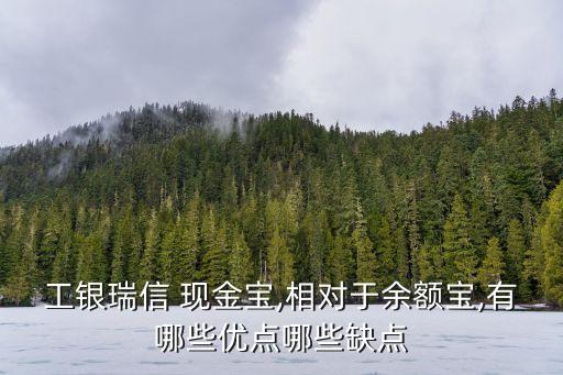 工銀瑞信 現金寶,相對于余額寶,有哪些優(yōu)點哪些缺點