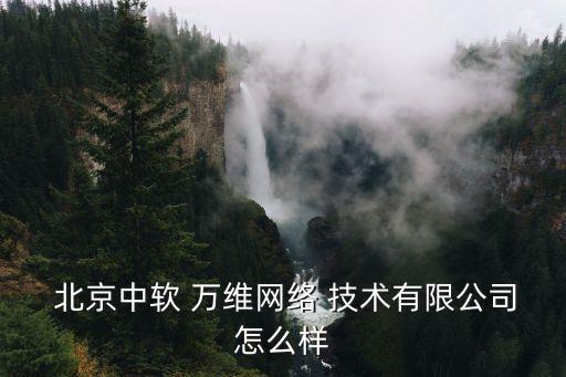 北京中軟萬維網(wǎng)絡技術(shù)