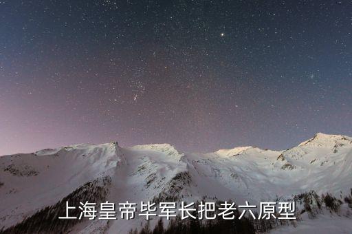  上?；实郛呠婇L(zhǎng)把老六原型