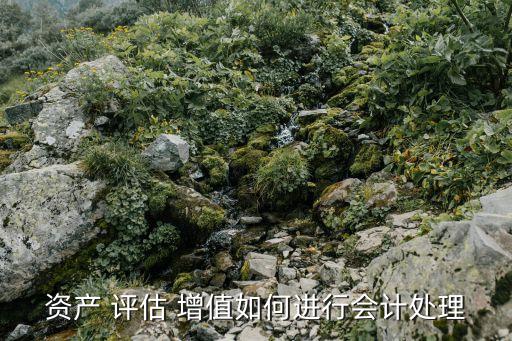 資產(chǎn) 評估 增值如何進(jìn)行會計(jì)處理