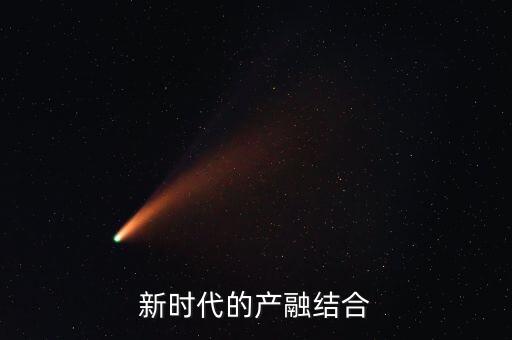 新時代的產(chǎn)融結合
