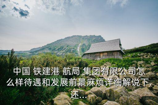 中國 鐵建港 航局 集團有限公司怎么樣待遇和發(fā)展前景麻煩詳細(xì)解說下,還...