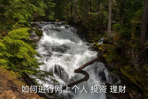 如何進行網上個人 投資 理財